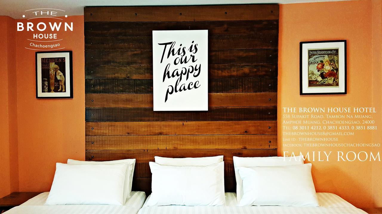 The Brown House Hotel Chachoengsao Eksteriør bilde