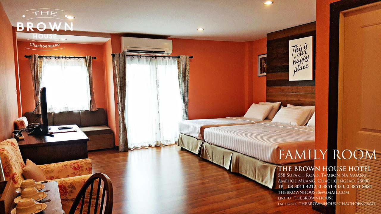 The Brown House Hotel Chachoengsao Eksteriør bilde