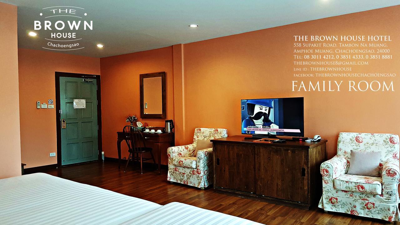 The Brown House Hotel Chachoengsao Eksteriør bilde